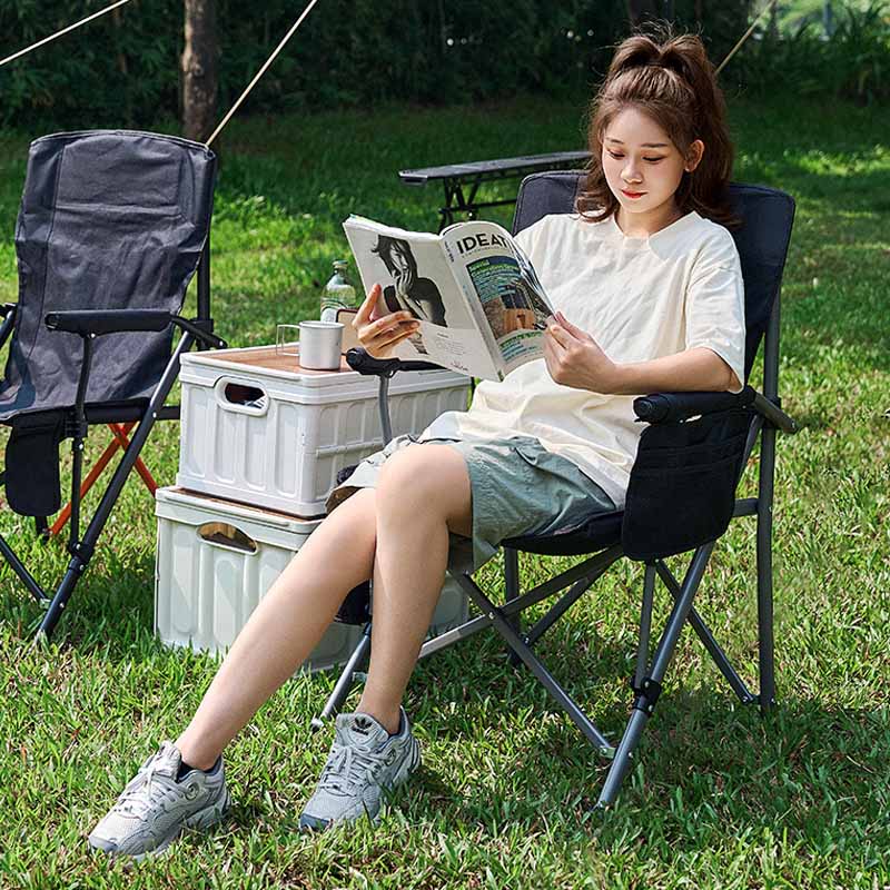 Foldable Armchair for Outdoor Use